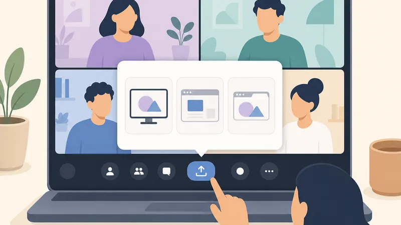 Giao diện Google Meet trên máy tính với nút Trình bày ngay