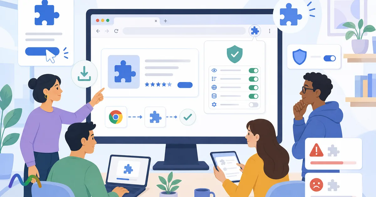 Cài extension Chrome Web Store (2026): cách cài, quản lý quyền và xử lý lỗi cơ bản