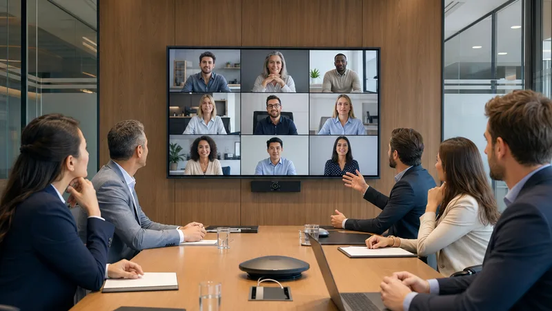 Person joining a Google Meet on a smartphone