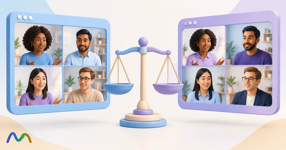 Zoom vs Teams (2026): Free Limits, Pricing, Recording and AI Compared Plan by Plan